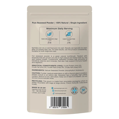 Hackney Dog House - Plaque Powder (150g)