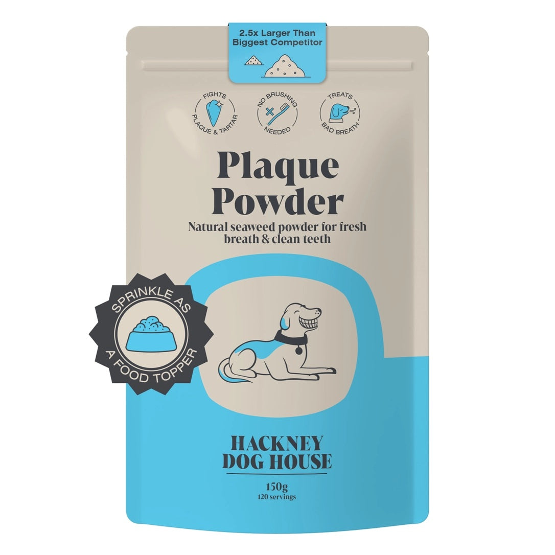 Hackney Dog House - Plaque Powder (150g)