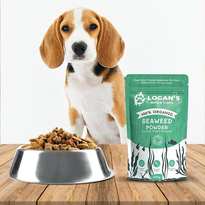 Logan's Organic Seaweed Powder - Pet Supplement - Dental Hygiene