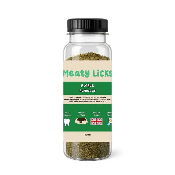 Apex Natural Seaweed Dental Powder for Dogs – 120g product packaging