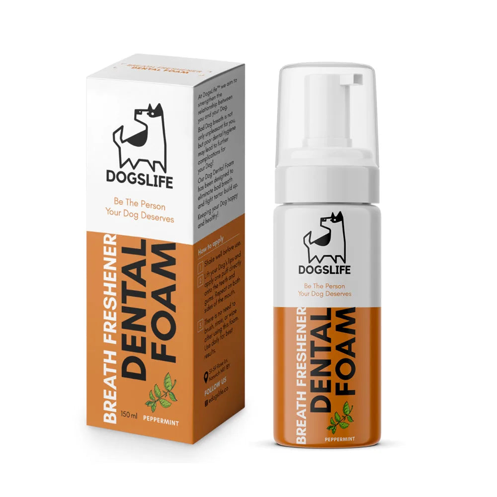 Dog Dental Foam for Plaque, Tartar & Fresh Breath additional product information