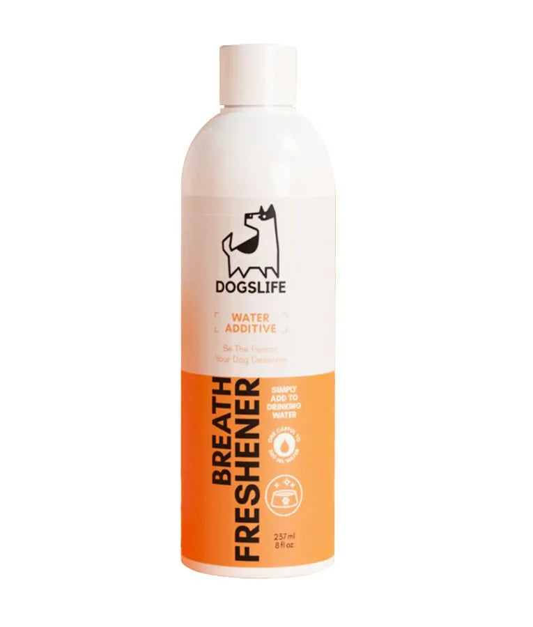 OurDogsLife Dental Water Additive for Dogs – 237ml product packaging