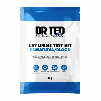 Dr Ted Cat Urine Test Kit Hematuria / Blood Detector – Default Title – cat urine test kit