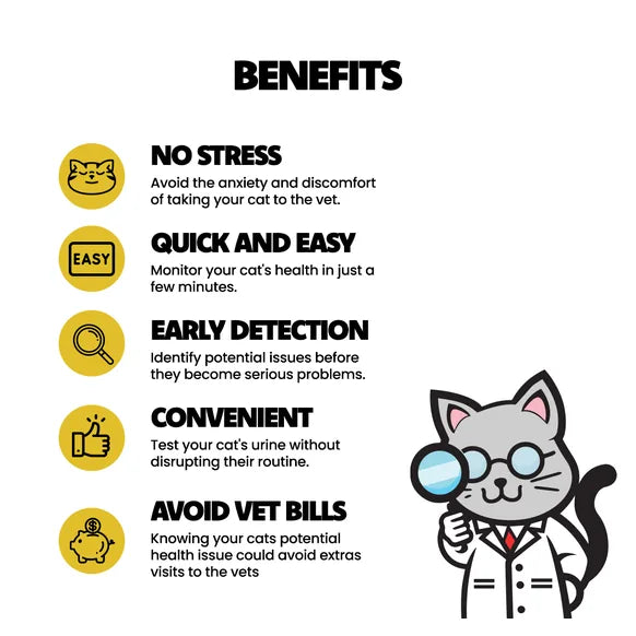 Dr Ted Cat Urine Test Kit Ph Detector – product image 5 – cat urine test kit