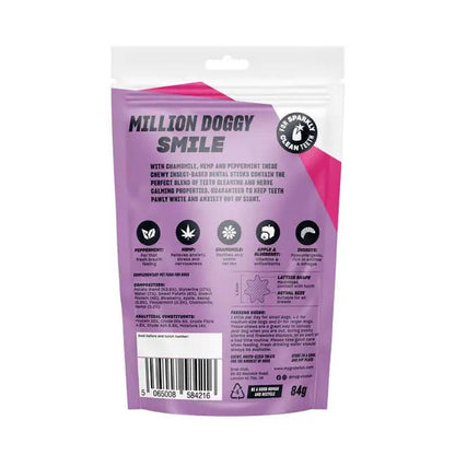 Grub Club Clean Teeth & Chill Dental Sticks – Small Dogs 84g product packaging