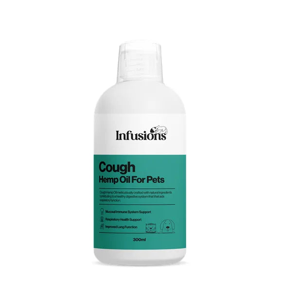 Infusions Cough Hemp Oil For Pets (300ml) – Default Title – pet recovery supplement