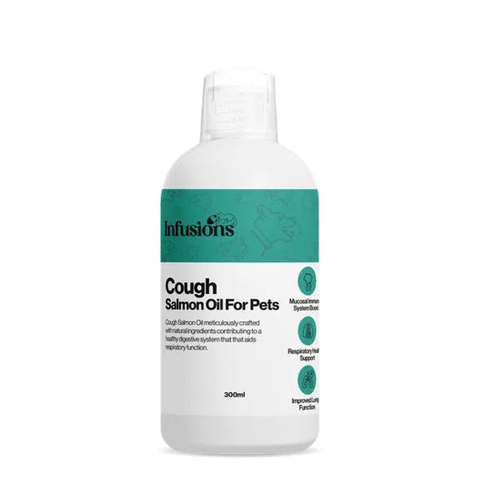 Infusions Cough Salmon Oil For Pets (300ml) – Default Title – pet recovery supplement
