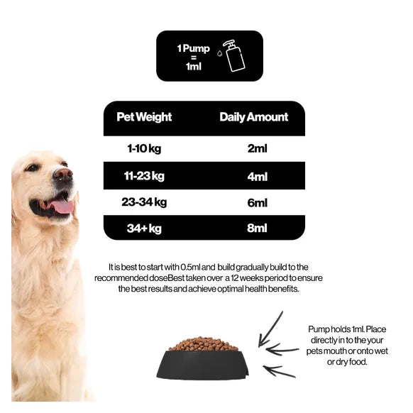 Infusions Itch & Allergy Salmon Oil For Pets (300ml) – product image 7 – pet skin & coat supplement
