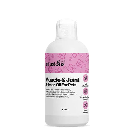 Infusions Muscle & Joint Salmon Oil For Pets (300ml) – Default Title – pet joint & mobility supplement