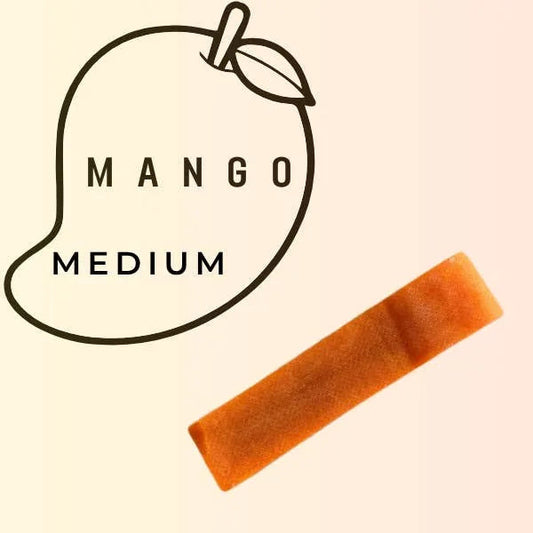 Mango Himalayan Yak Dog Chew – Medium 60–90g product packaging