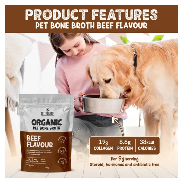 NutriBone Bone Broth For Pets Beef Flavour – product image 3 – dog bone broth