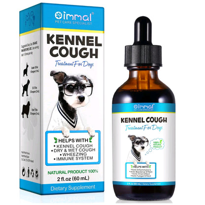 Oimmal Kennel Cough & Natural Respiratory Support for Dogs (60ml)