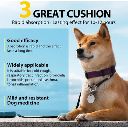 Oimmal Kennel Cough & Natural Respiratory Support for Dogs (60ml)