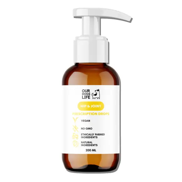 Our Dogs Life Hip & Joint Liquid Drops for Dogs 200ml