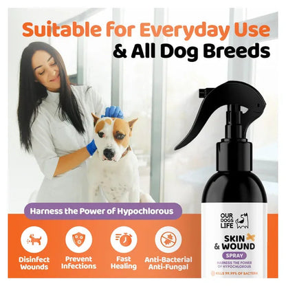 OurDogsLife Dog Antiseptic Spray (250ml) – product image 3 – dog skin & coat care