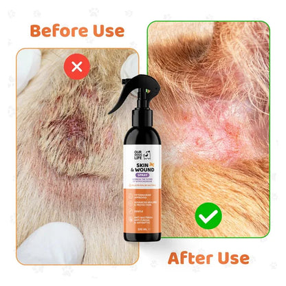 OurDogsLife Dog Antiseptic Spray (250ml) – product image 5 – dog skin & coat care