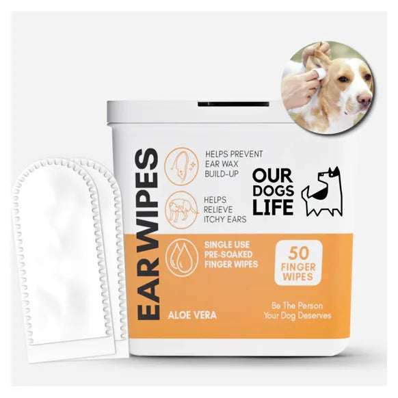 OurDogsLife Dog Ear Wipes – Default Title – dog ear & eye care