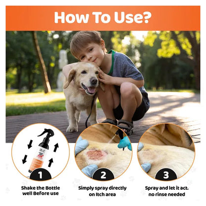OurDogsLife Dog First Aid Kit Spray (250ml) – product image 6 – dog first aid & recovery
