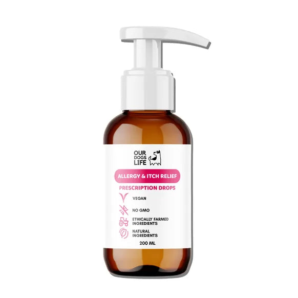 OurDogsLife Dog Itch & Allergy Relief (200ml) – Default Title – dog skin & coat care