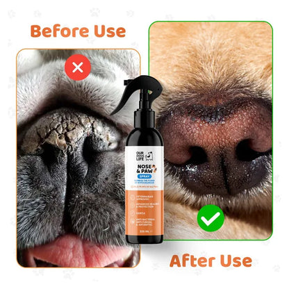 OurDogsLife Dog Paw & Nose Cleaner Spray (250ml) – product image 5 – dog cleaning & odour control