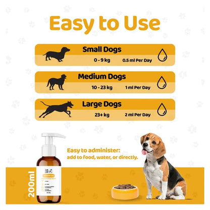 OurDogsLife Dog Recovery Supplement Drops (200ml) – product image 7 – dog first aid & recovery
