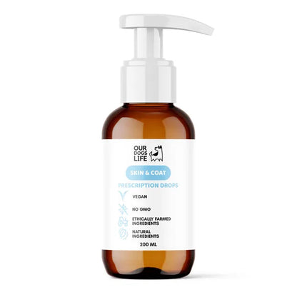 OurDogsLife Dog Skin & Coat Supplement (200ml) – Default Title – dog skin & coat care