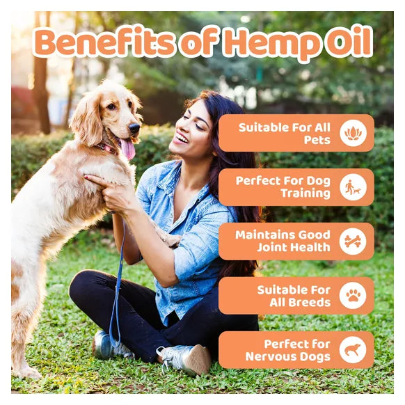 OurDogsLife Hemp Seed Oil For Dogs – product image 2 – dog calming support