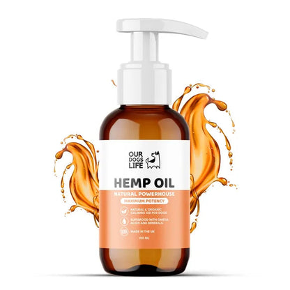 OurDogsLife Hemp Seed Oil For Dogs – product image 3 – dog calming support