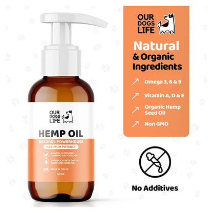OurDogsLife Hemp Seed Oil For Dogs – product image 6 – dog calming support