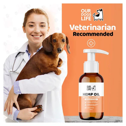 OurDogsLife Hemp Seed Oil For Dogs – product image 8 – dog calming support