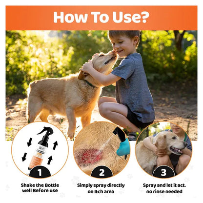 OurDogsLife Itch Spray for Dogs (250ml) – product image 6 – dog skin & coat care