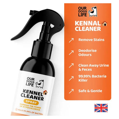 OurDogsLife Kennel Cleaner Disinfectant for Dogs (250ml) – product image 2 – dog cleaning & odour control