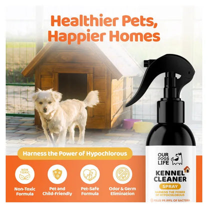 OurDogsLife Kennel Cleaner Disinfectant for Dogs (250ml) – product image 3 – dog cleaning & odour control