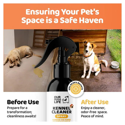 OurDogsLife Kennel Cleaner Disinfectant for Dogs (250ml) – product image 5 – dog cleaning & odour control