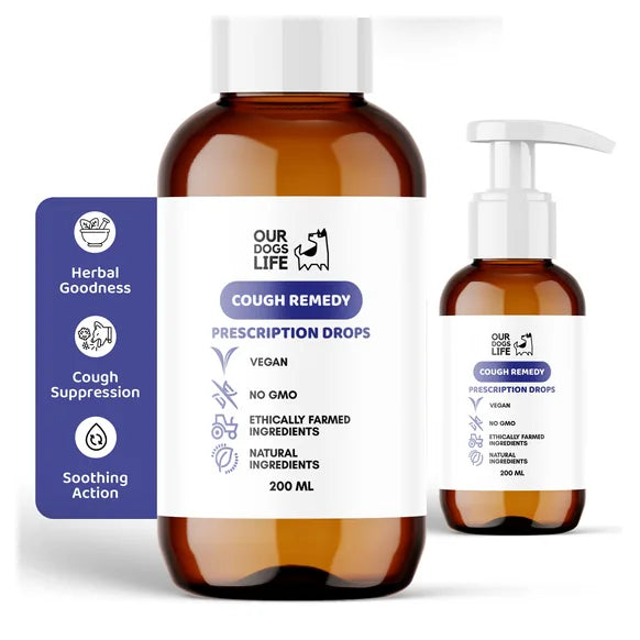 OurDogsLife Kennel Cough Treatment for Dogs (200ml) – product image 2 – dog first aid & recovery