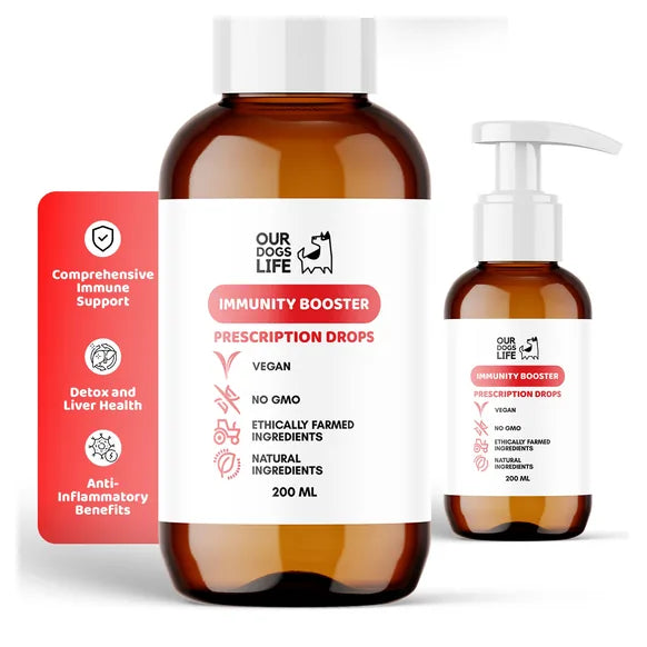 OurDogsLife Liquid Multivitamin Drops for Dogs (200ml) – product image 2 – dog vitamins & wellness