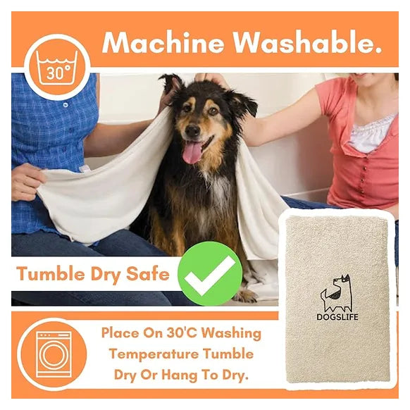 OurDogsLife Microfibre Dog Towel – product image 6 – dog accessories