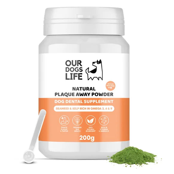 OurDogsLife Plaque Remover for Dogs – 200g – dog dental care