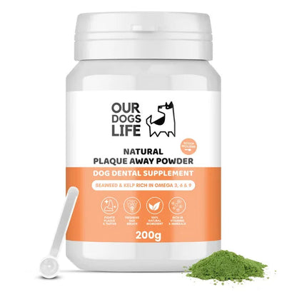 OurDogsLife Plaque Remover for Dogs – 200g – dog dental care