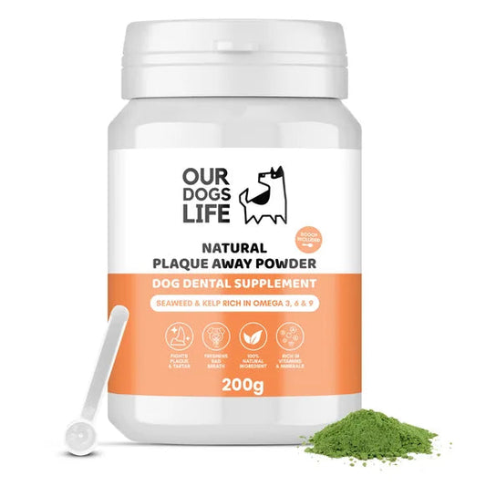 OurDogsLife Plaque Remover for Dogs – 200g – dog dental care