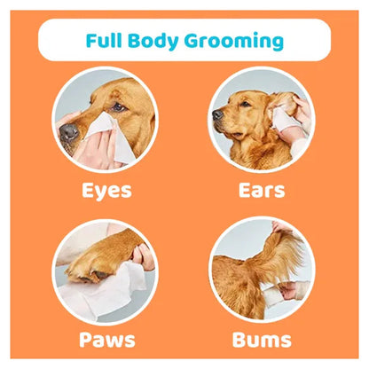 OurDogsLife Scented Grooming Wipes – product image 2 – dog grooming