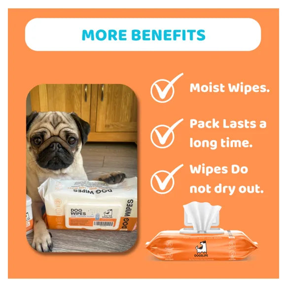 OurDogsLife Scented Grooming Wipes – product image 4 – dog grooming