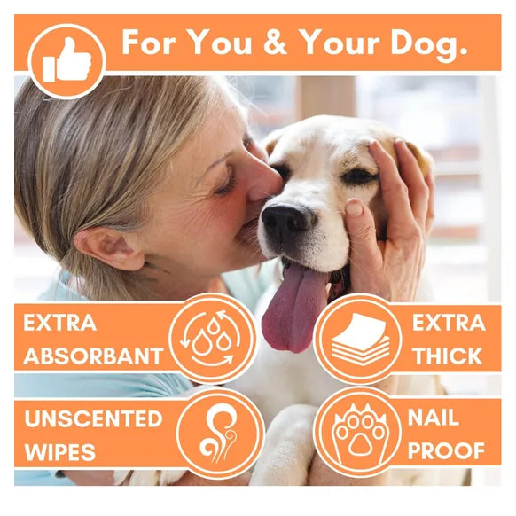 OurDogsLife Unscented Dog Grooming Wipes – product image 4 – dog grooming