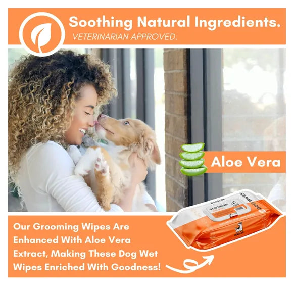 OurDogsLife Unscented Dog Grooming Wipes – product image 5 – dog grooming