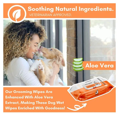 OurDogsLife Unscented Dog Grooming Wipes – product image 5 – dog grooming