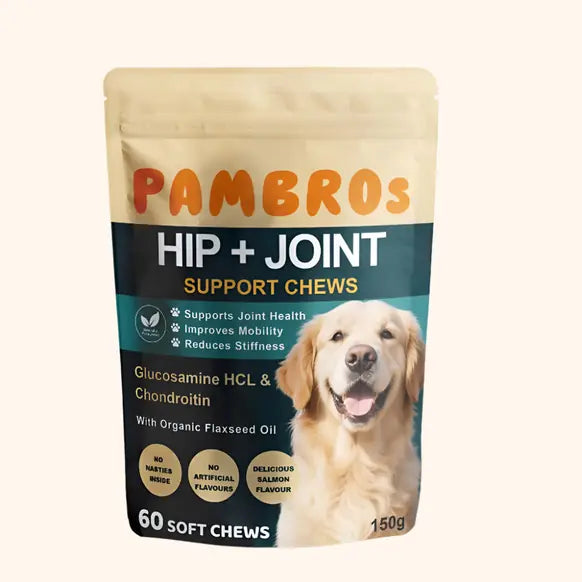Pambros Hip & Joint Soft Chews for Dogs 60 chews