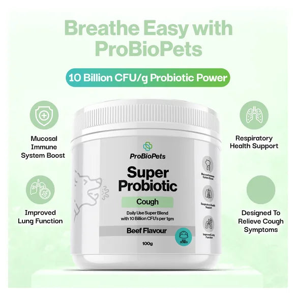 ProBioPets Cough Remedy Probiotic For Pets – product image 3 – pet recovery supplement