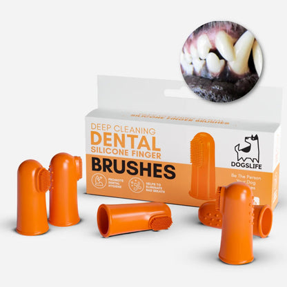 Reusable Silicone Dog Finger Toothbrushes – 5 Pack additional product information