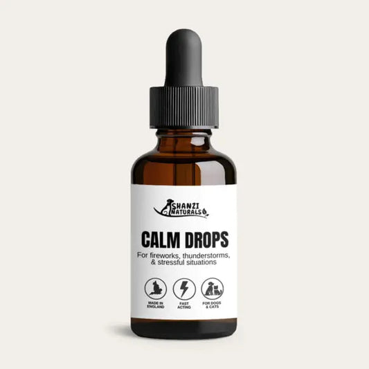 Shanzi Naturals Calm Drops for dogs and cats – 50ml bottle