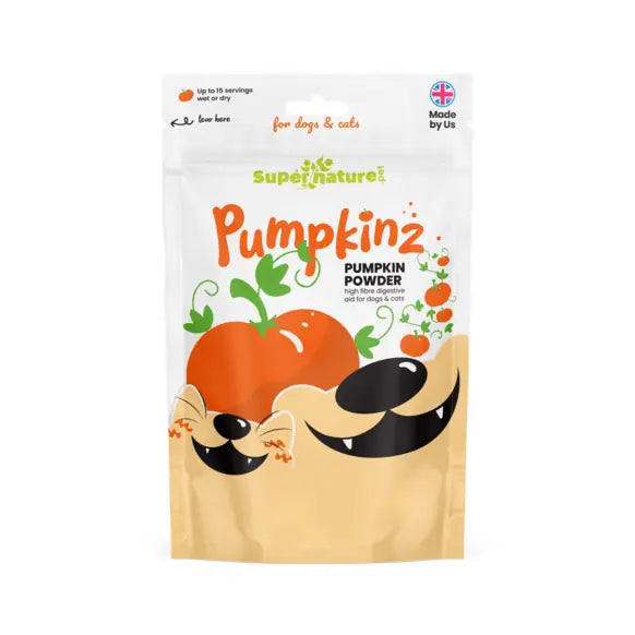 Supernature Pumpkinz pure pumpkin powder for dogs 100g